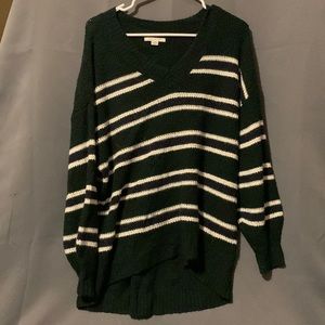 American Eagle striped sweater